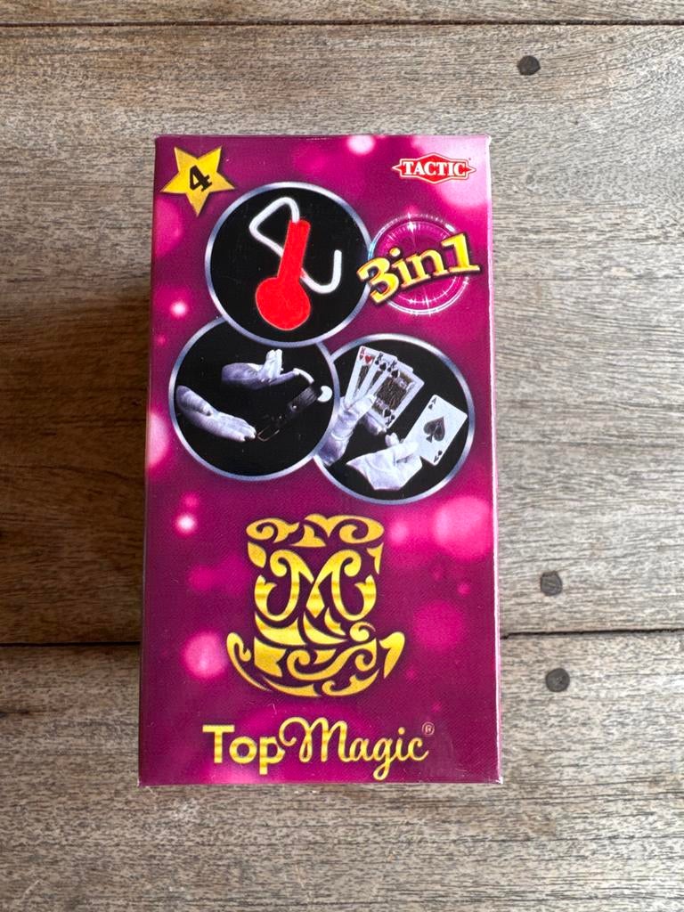 Tactic Top Magic 3-in-1 Goocheldoos, Ophalen of Verzenden, Zo goed als nieuw