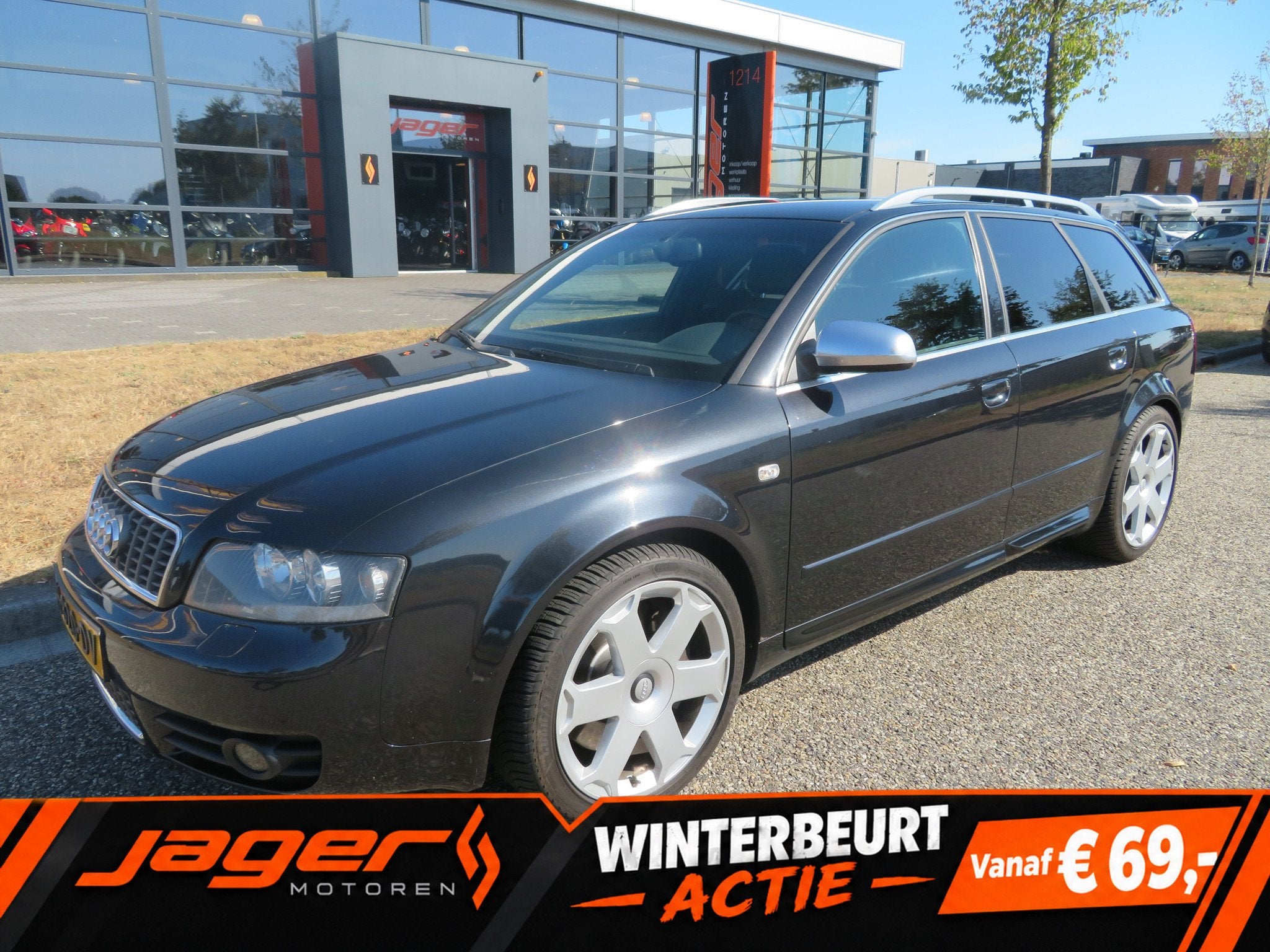 Audi S4 4.2 QUATTRO SUPERSTRAK! (bj 2004), Gebruikt, 8 cilinders, Overige carrosserieën, Zwart