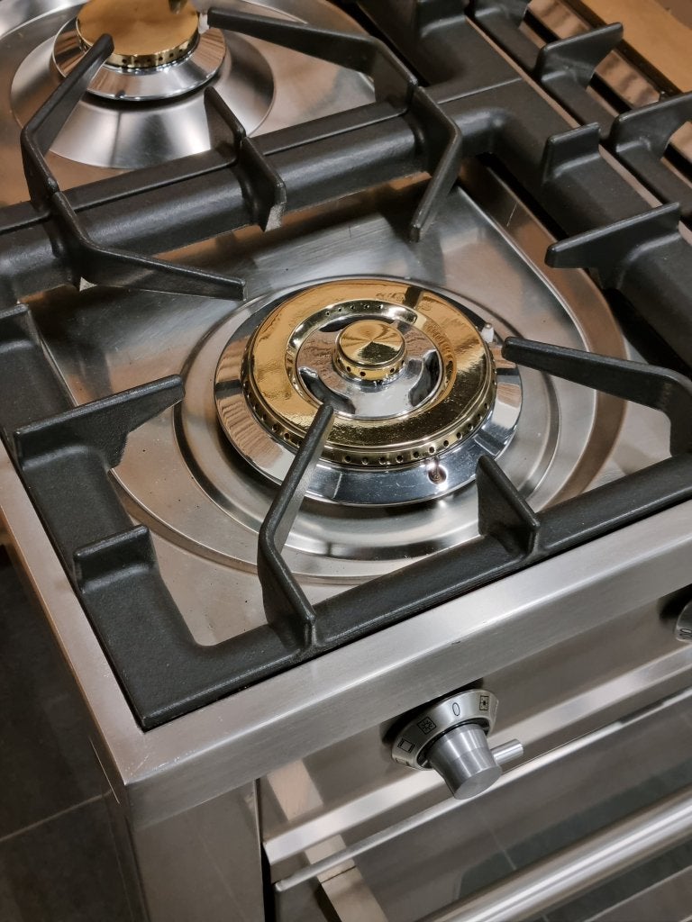 🔥Luxe Boretti Fornuis 150cm rvs 8 pits Frytop 2 ovens, Witgoed en Apparatuur, Fornuizen, Niet ingevuld, 60 cm of meer, Niet ingevuld