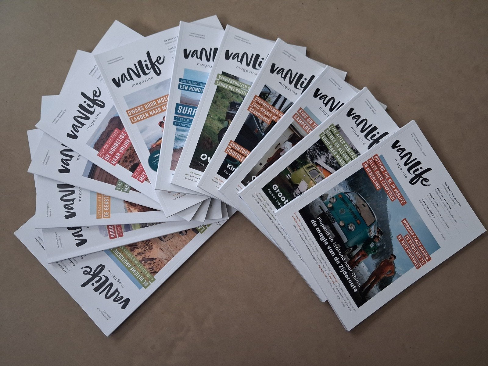 Vanlife tijdschriften, Ophalen of Verzenden, Zo goed als nieuw