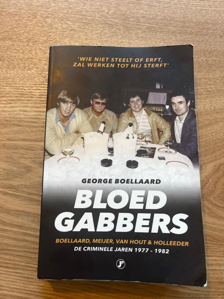 Bloedgabbers George Boellaard, Boeken, Avontuur en Actie, Ophalen of Verzenden, Gelezen