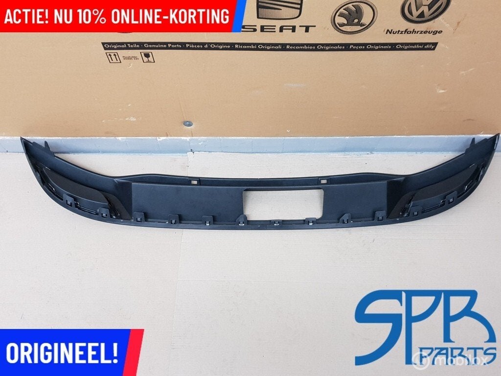 GOLF 7 VII FACELIFT HIGHLINE Diffuser achterbumper chroom, Auto-onderdelen, Gebruikt, Volkswagen, Ophalen of Verzenden, Volkswagen