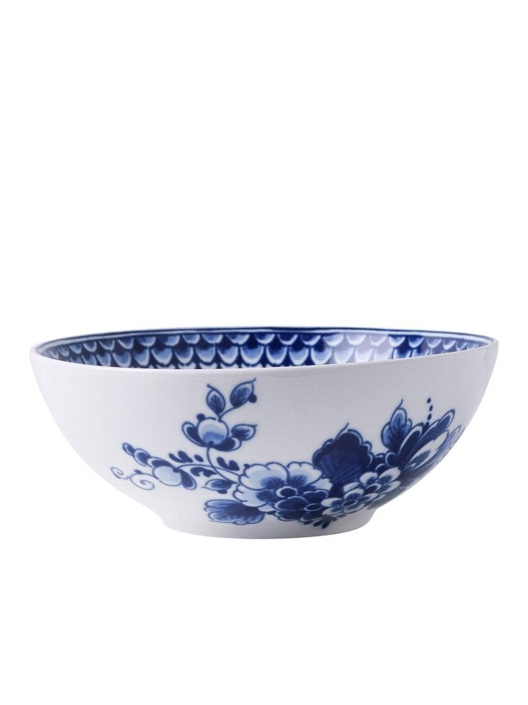 Heinen Delfts Blauw Paauw Blauw yoghurtkom 14 cm, Huis en Inrichting, Overige merken, Ophalen of Verzenden, Kom(men), Delftsblauw