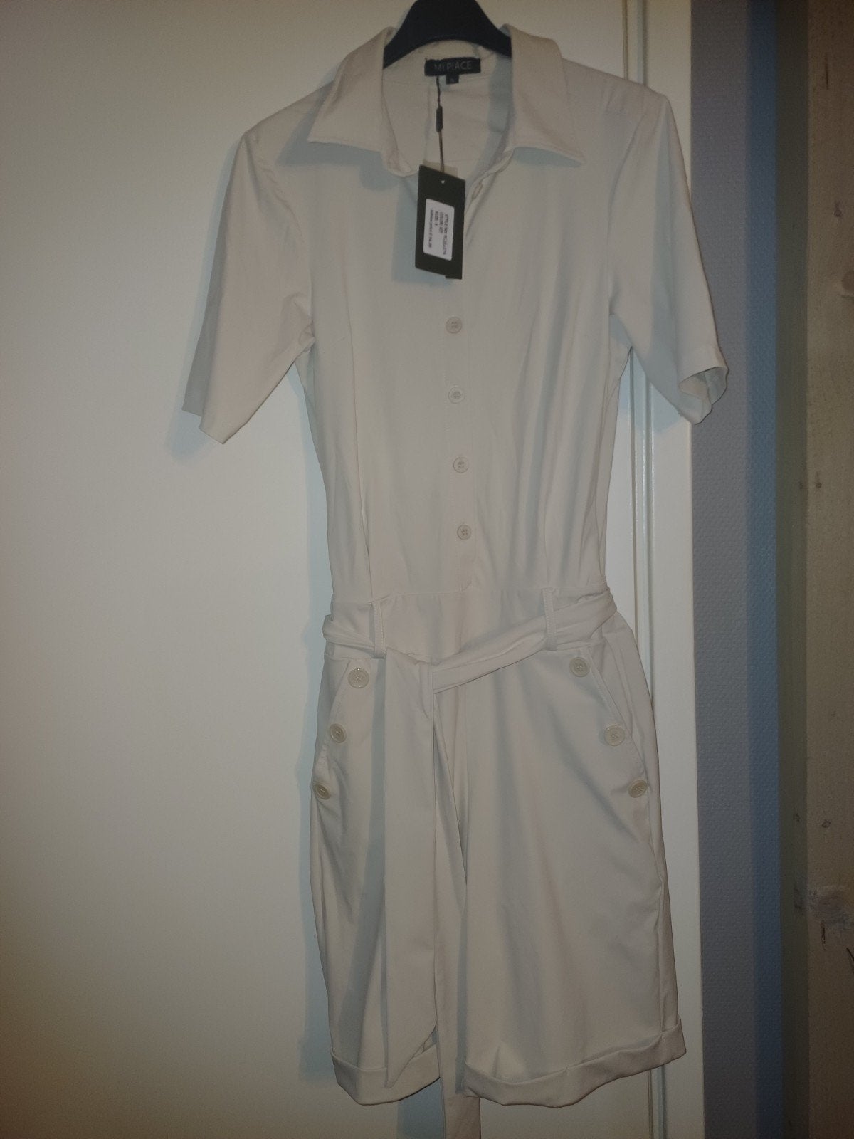 Mi Piace Korte Jumpsuit Kitkleur Mt S, M, L,Xl, Kleding | Dames, Jumpsuits, Maat 38/40 (M), Mp, Beige, Nieuw