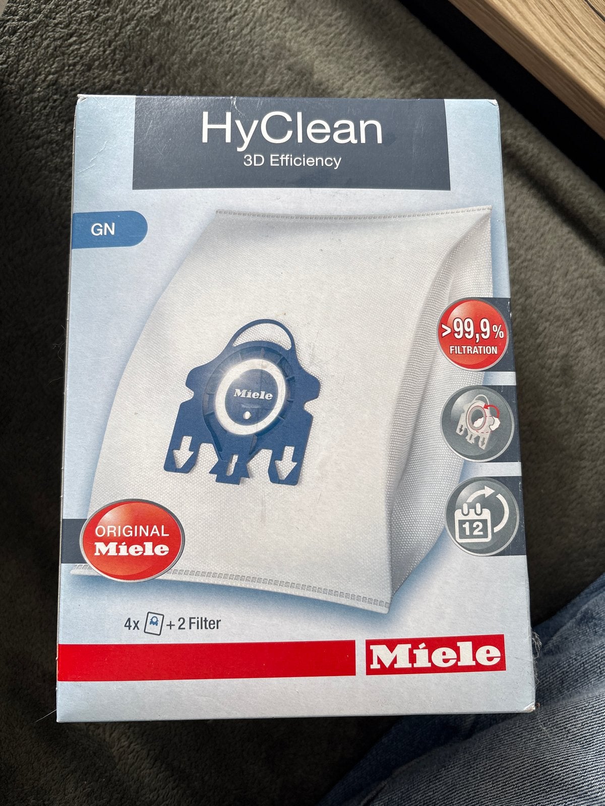 Originele Miele HyClean GN stofzuigerzakken (4+2 filters), Inclusief accessoires, Overige typen, Nieuw, Miele