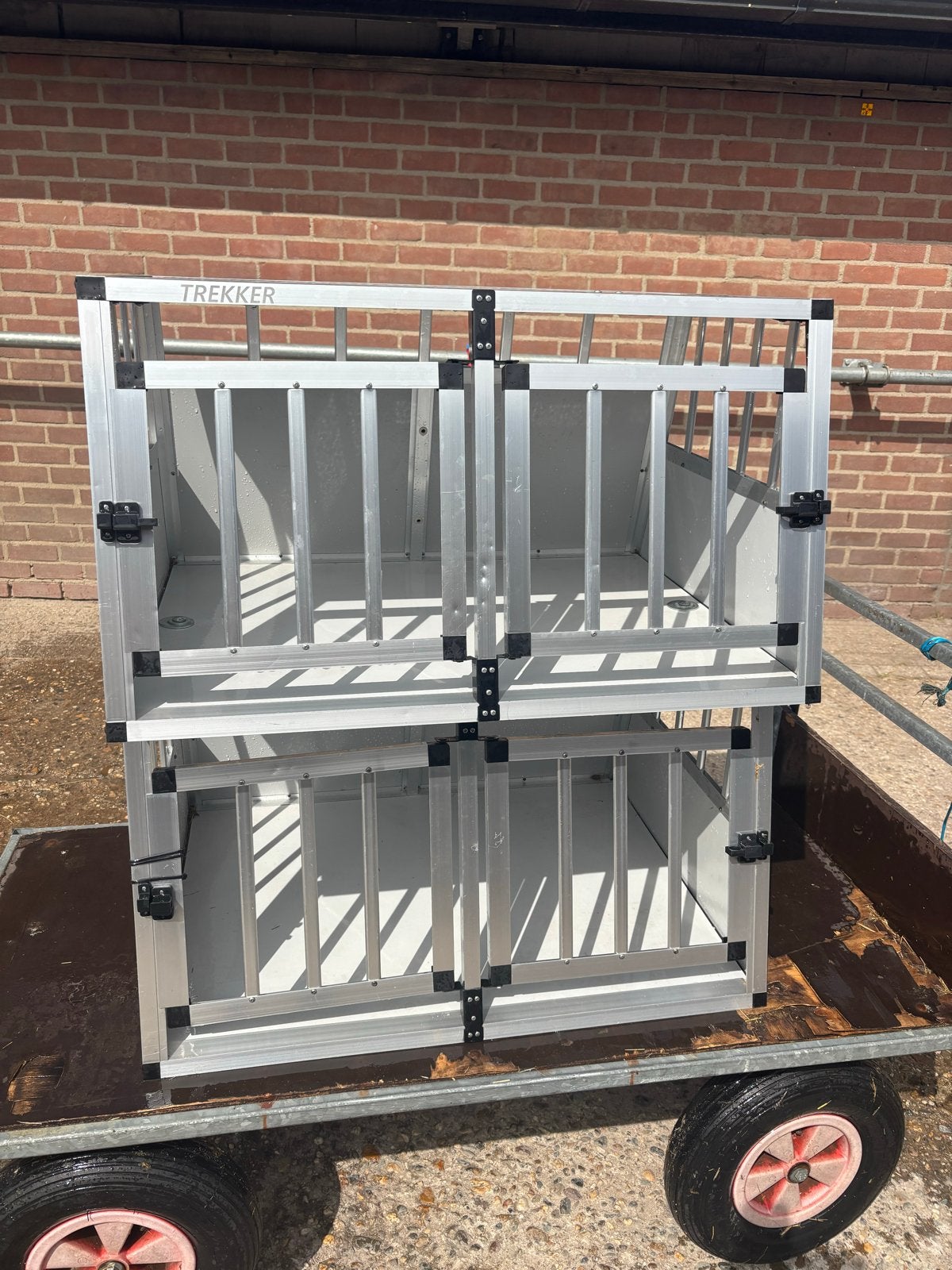 Trekker autobench, 2 stuk, 89x69x50cm, Dieren en Toebehoren, Ophalen, Gebruikt