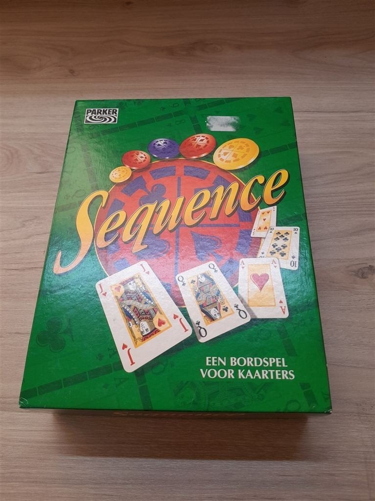 Sequence een bordspel voor kaarters - s3786, Verzenden, Zo goed als nieuw