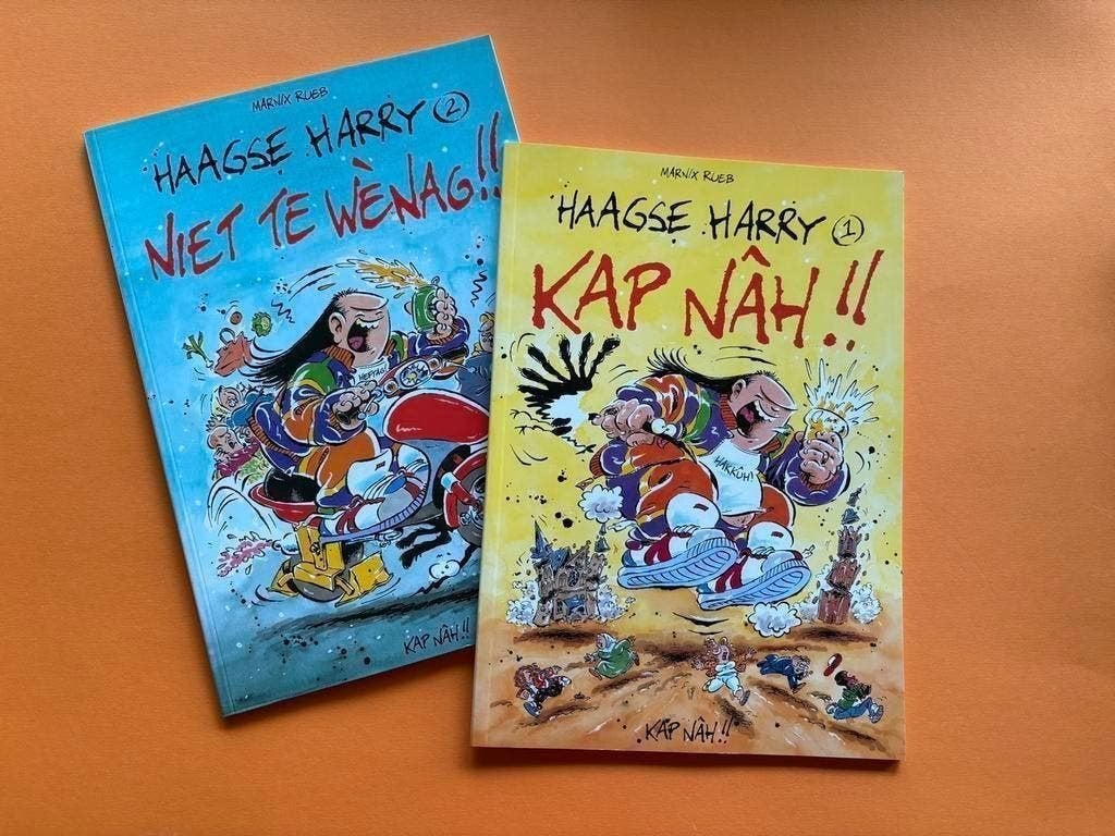 Haagse Harry Stripboeken - Set van 2, Meerdere stripboeken, Ophalen of Verzenden, Zo goed als nieuw