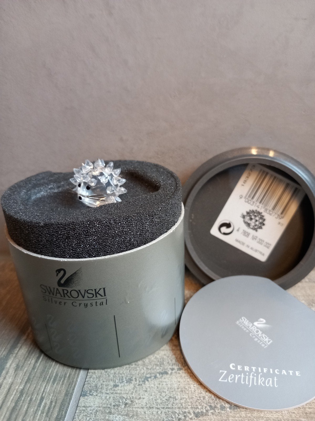 Swarovski egel klein. Nieuw., Ophalen of Verzenden, Nieuw, Overige typen