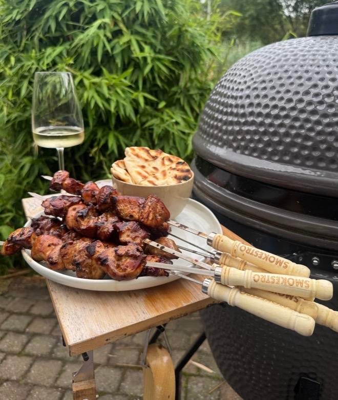 SALE! Smokestro BBQ Spiezen - RVS, Duurzaam & Herbruikbaar, Ophalen of Verzenden, Nieuw