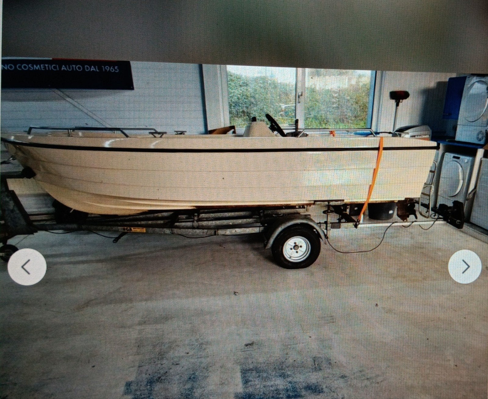 Prachtige toerboot te koop, Ophalen