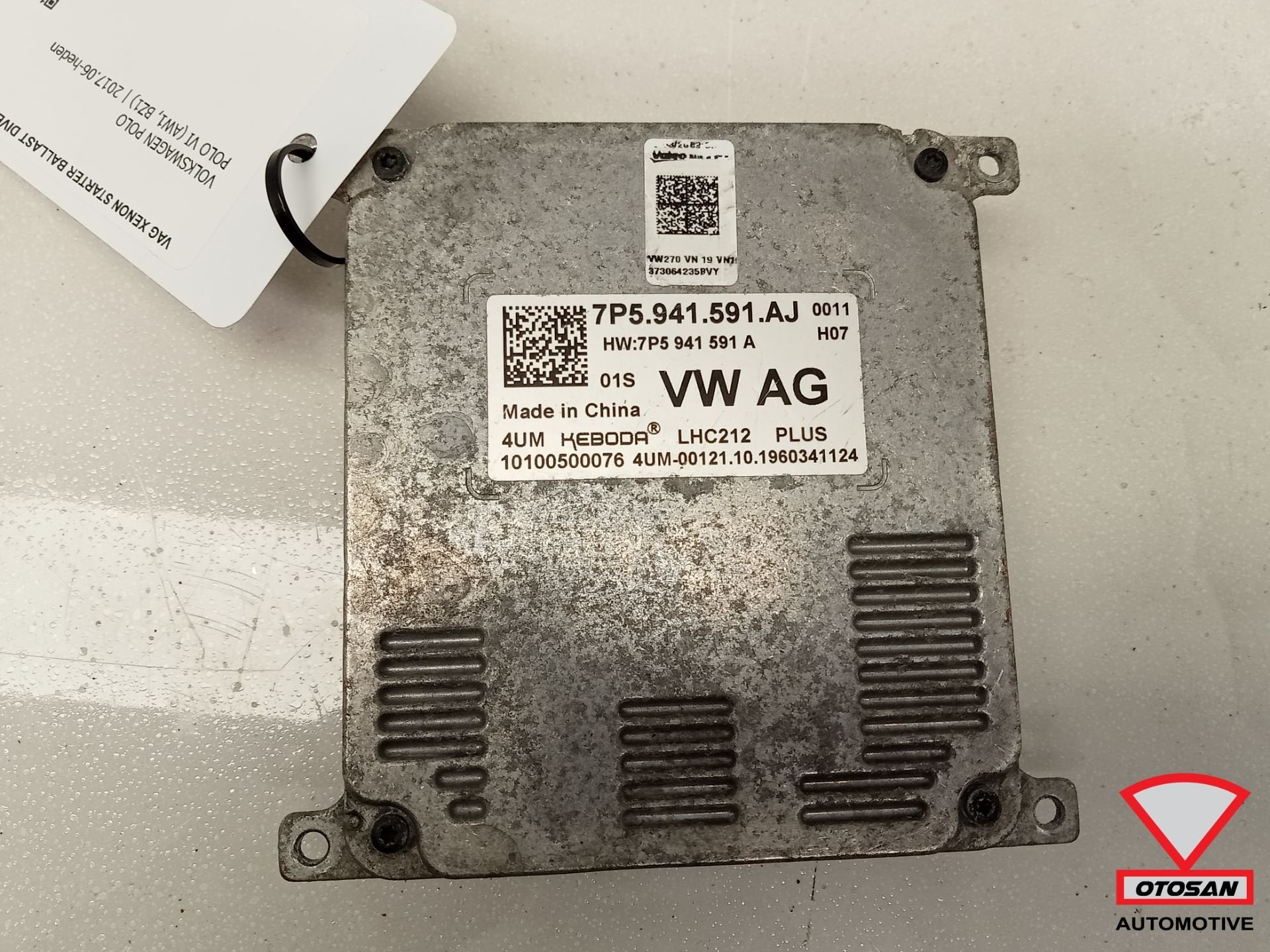 VW Golf 7 Facelift Xenon Ballast Module (7P5941591AJ) VAG, Auto-onderdelen, Verlichting, Gebruikt, Volkswagen, Volkswagen AG, Berliner Ring 2
38440  Wolfsburg, DE