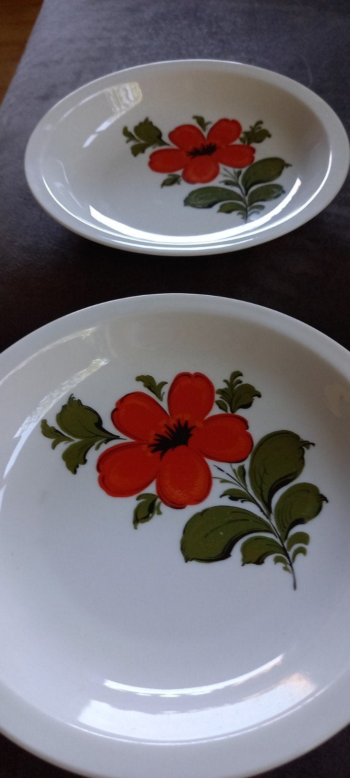 Schumann Arzberg Bavaria borden met bloemmotief, Ophalen of Verzenden