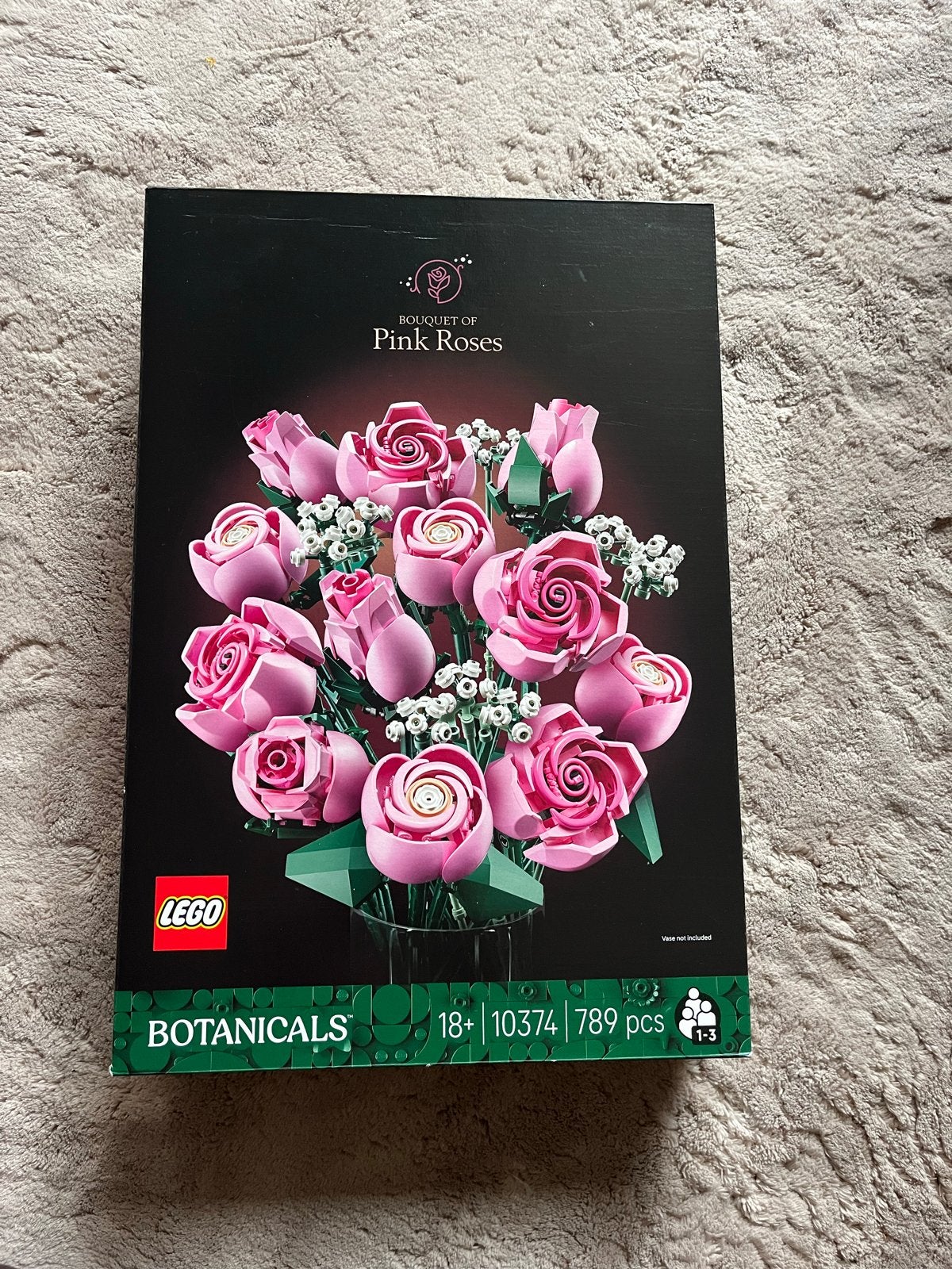 LEGO Boeket Rozen (10374), Kinderen en Baby's, Lego, Ophalen of Verzenden, Zo goed als nieuw, Inclusief doos