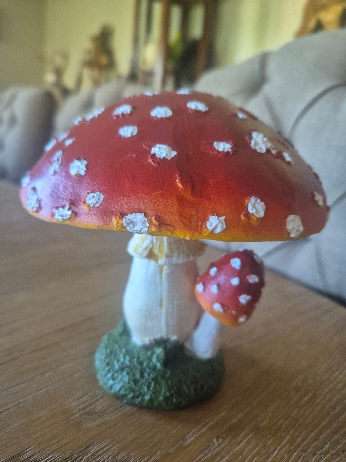 grote herfst paddestoel, Antiek en Kunst, Ophalen of Verzenden