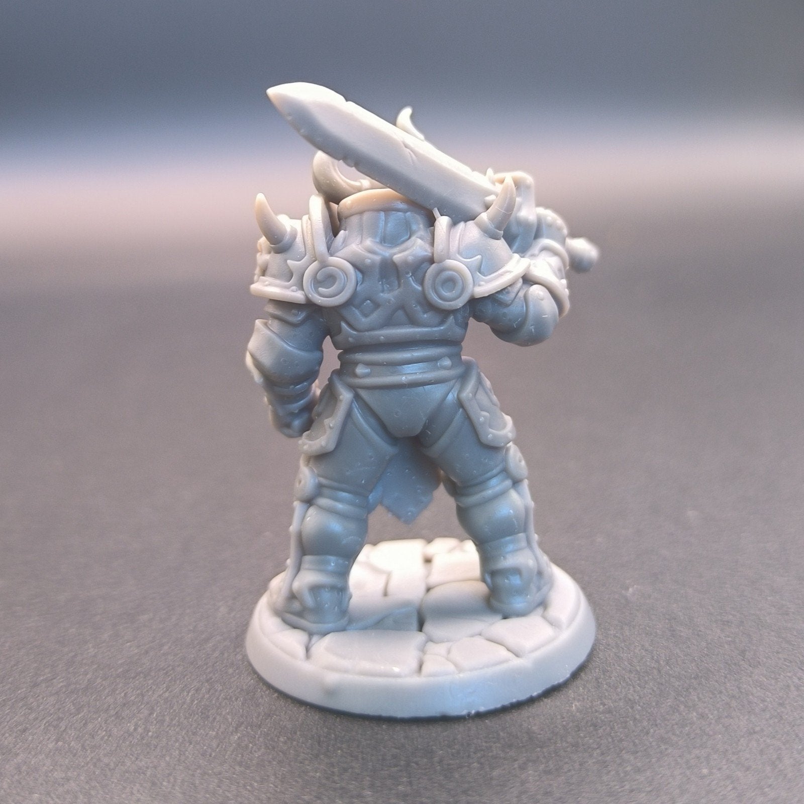 Chaos Warrior Miniature D&D HQ dungeon's and dragons, Ophalen of Verzenden, Overige soorten