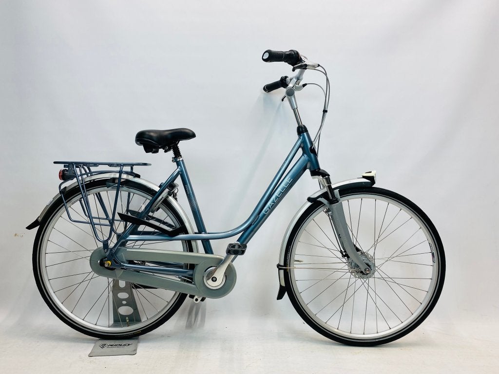 GAZELLE ParisC7+ damesfiets M-53cm – dichte kettingkast
