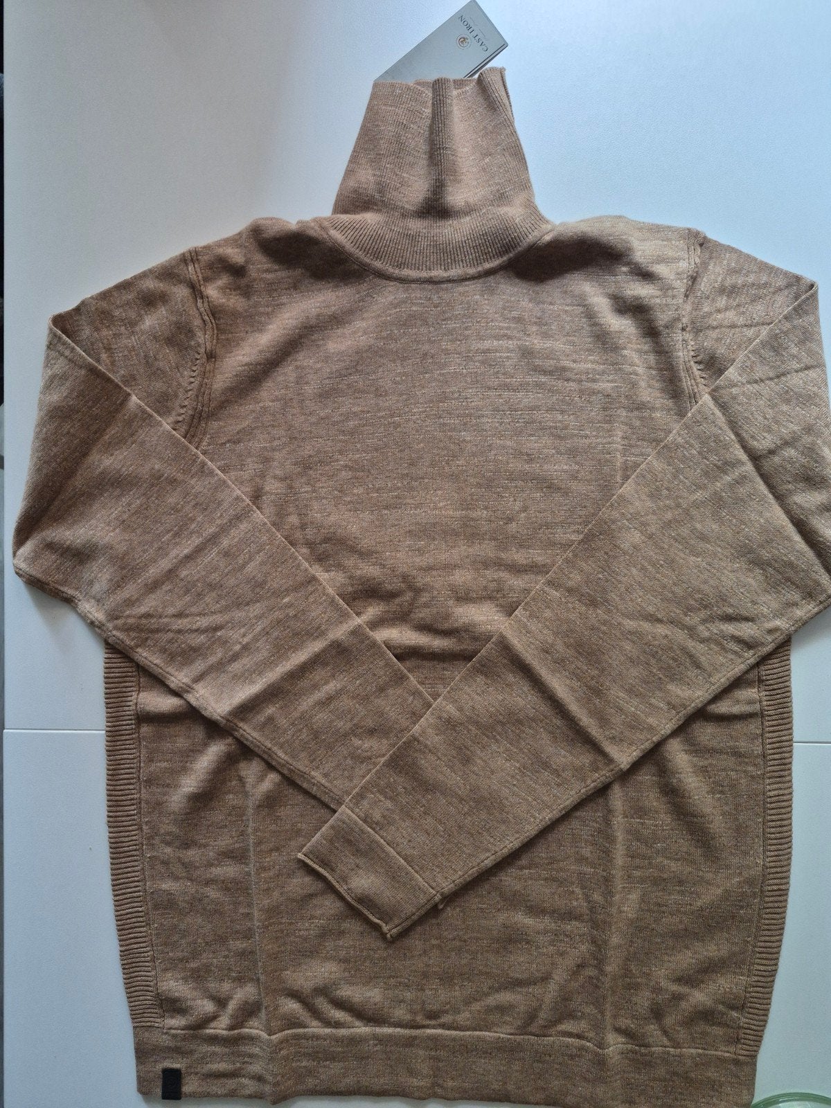 Nieuwe Cast Iron coltrui - Maat XXL, Just Brands, Beige, Onbekend, Ophalen of Verzenden