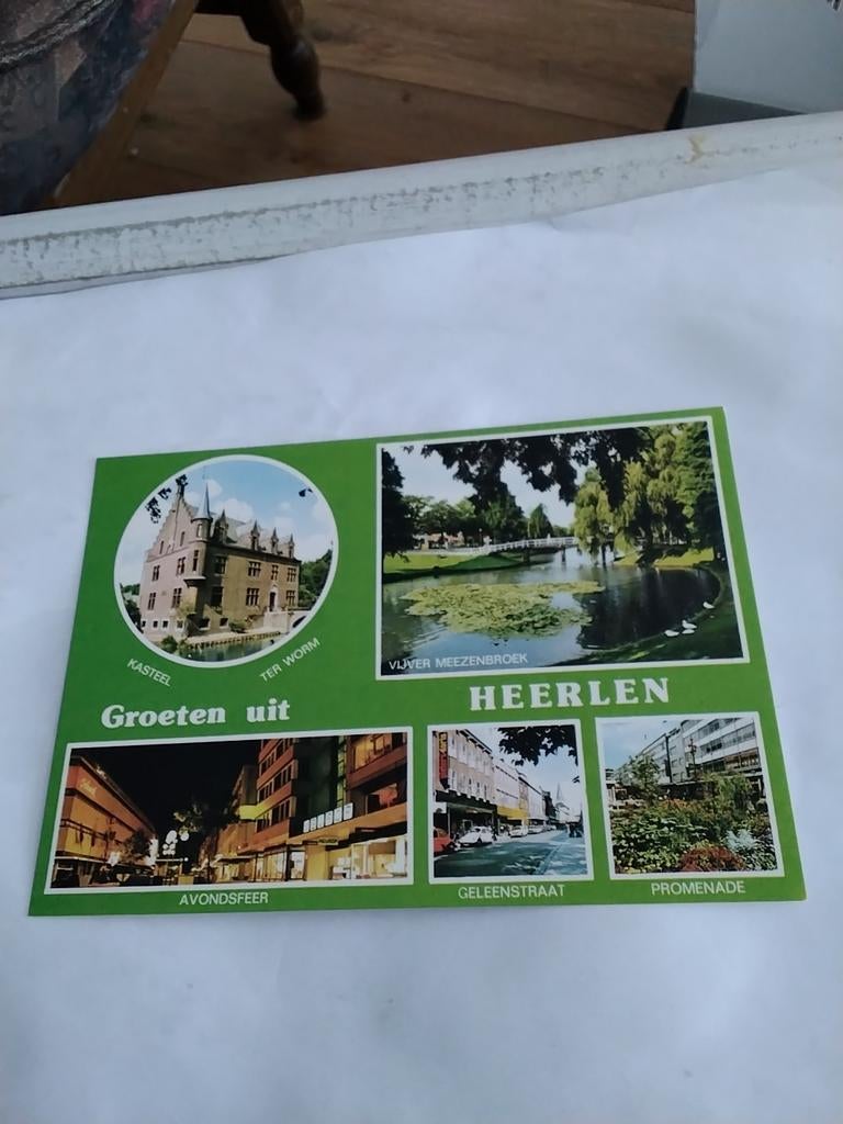 GROETEN UIT  HEERLEN, Ophalen of Verzenden, 1940 tot 1960, Limburg