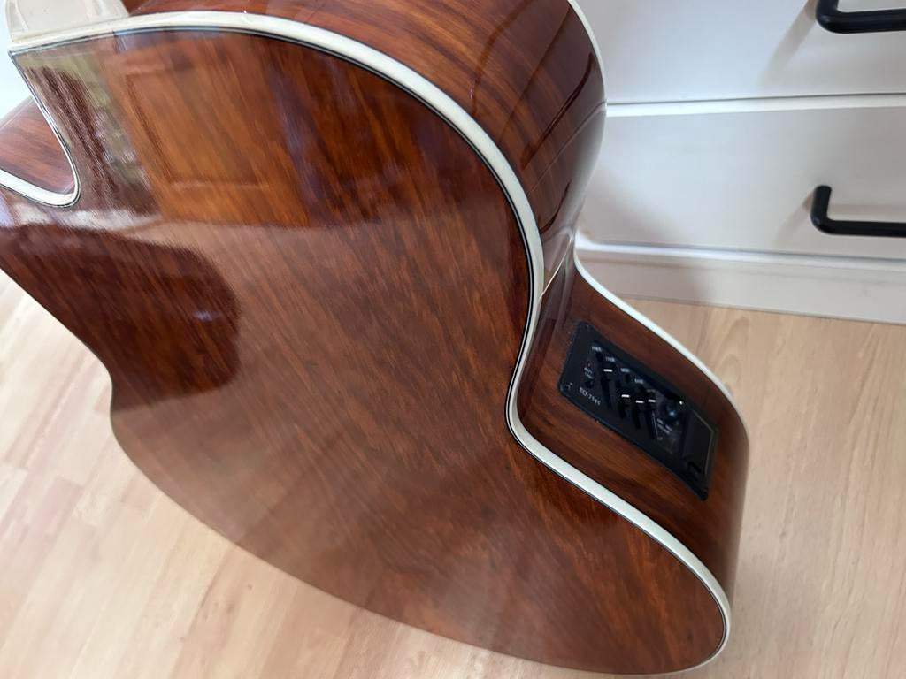 Motion akoestische basgitaar met element, Ophalen, Zo goed als nieuw, Semi-akoestisch