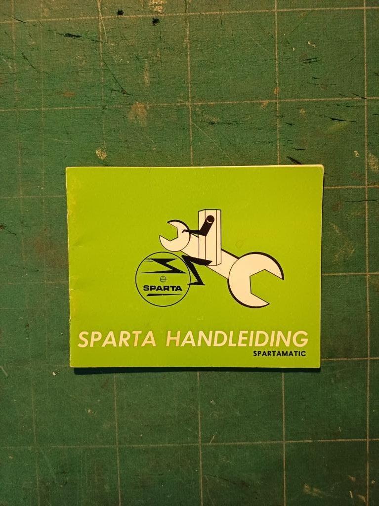 SPARTAMATIC handleiding instructieboekje NL, Ophalen of Verzenden, Nieuw