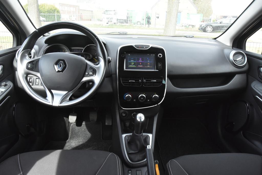 Renault Clio 0.9 TCe Limited. NAP, Navigatie, Cruise, Airco,, Auto's, Voorwielaandrijving, 898 cc, Euro 6, Zwart