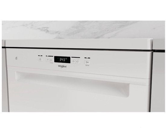 Whirlpool vaatwasser W2FHD624 - vrijstaand - Wit, Witgoed en Apparatuur, Whirlpool Nederland B.V., Eco programma, 60 cm of meer