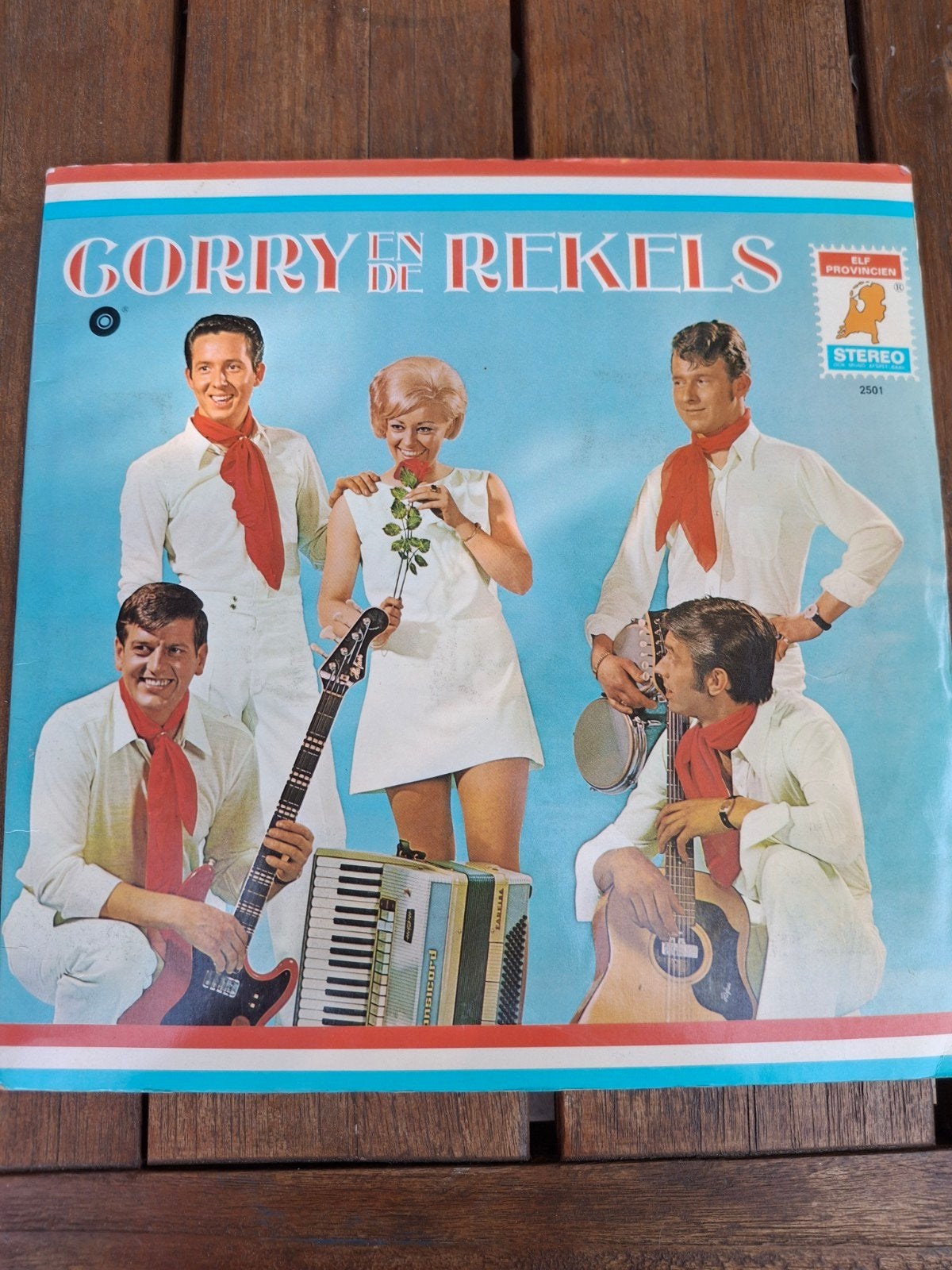 Gorry en de Rekels - Elf Provinciën Vinyl LP, Ophalen, LP, Gebruikt, Levenslied of Smartlap