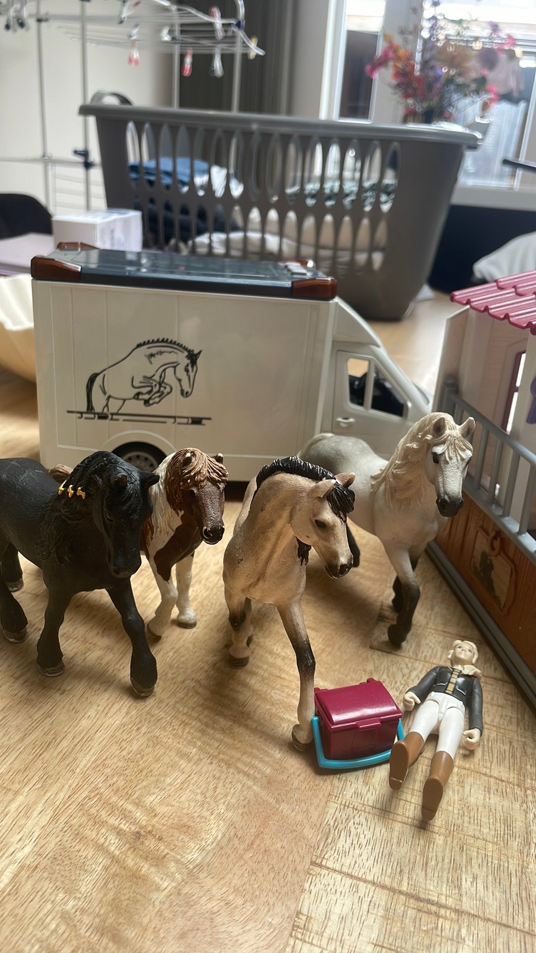 Schleich, Ophalen, Zo goed als nieuw, Paard, Beeldje of Figuurtje