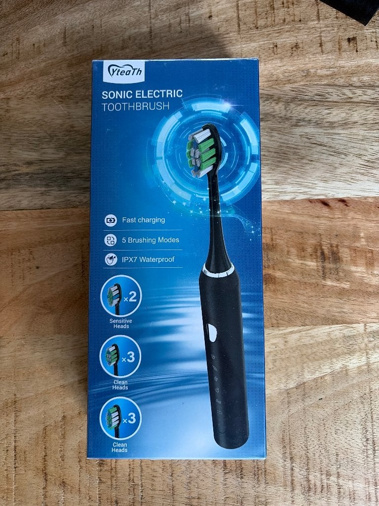 YteaTh Sonic Elektrische Tandenborstel, Ophalen of Verzenden, Nieuw, Tandenborstel