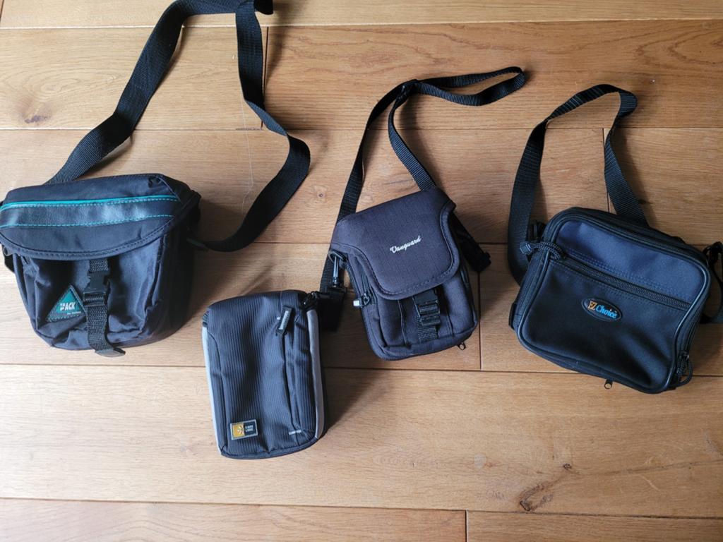 Cameratassen (4 stuks), Ophalen, Zo goed als nieuw, Overige typen, Overige merken