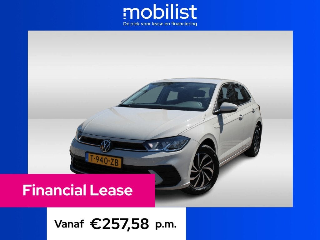 Volkswagen Polo 1.0 TSI 95pk Life (bj 2023), Voorwielaandrijving, Gebruikt, 580 kg, 49 €/maand