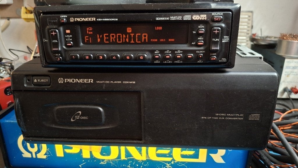 Pioneer KEH-M8500RDS radio/cassette met CDX-M12 gereviseerd, Customer.support@pioneer.com, Haven 1087 Keetberglaan 1 9120 Melsele Belgium