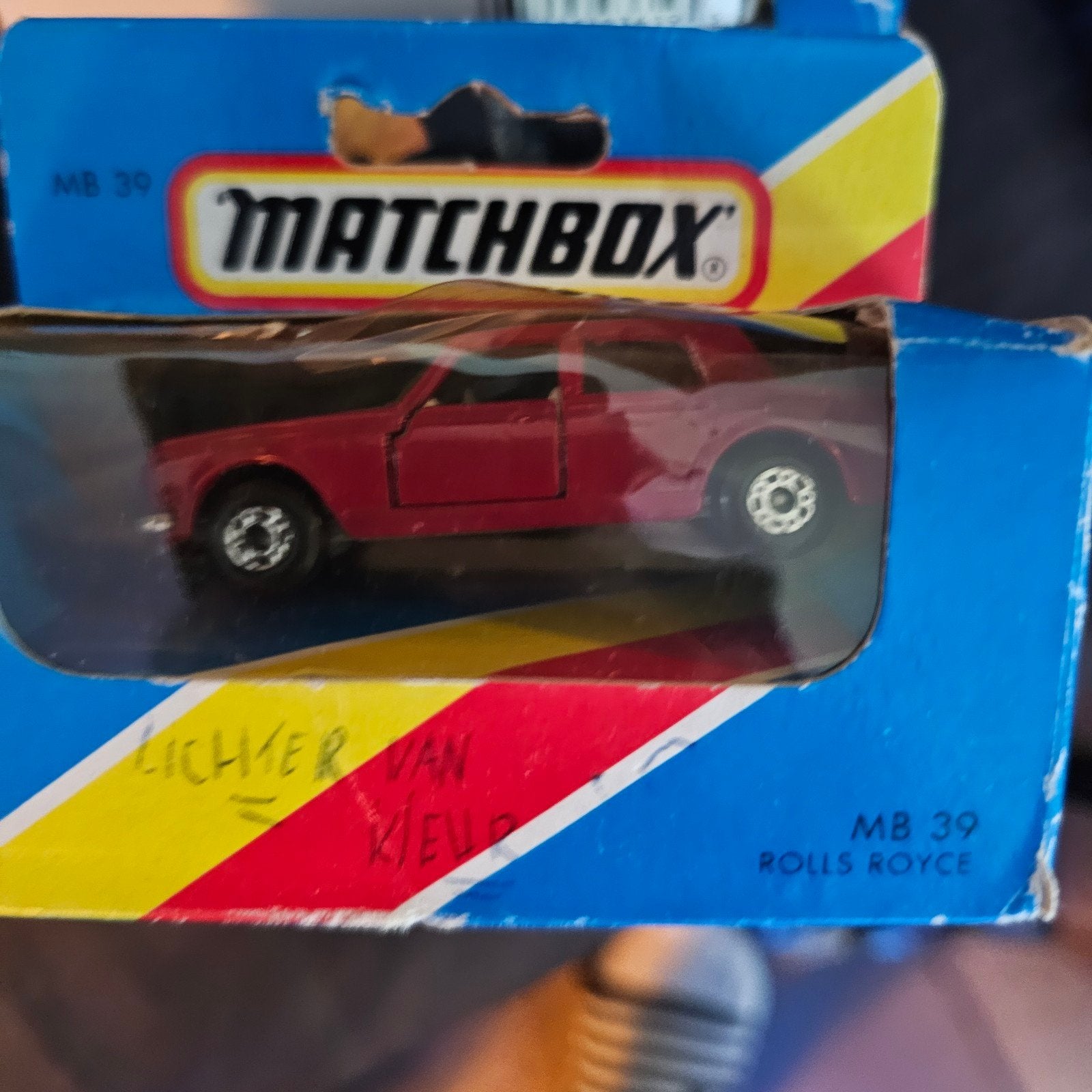 Matchbox MB 39 Rolls Royce - Slecht doosje, Onbekend, Ophalen of Verzenden, Zo goed als nieuw, Onbekend