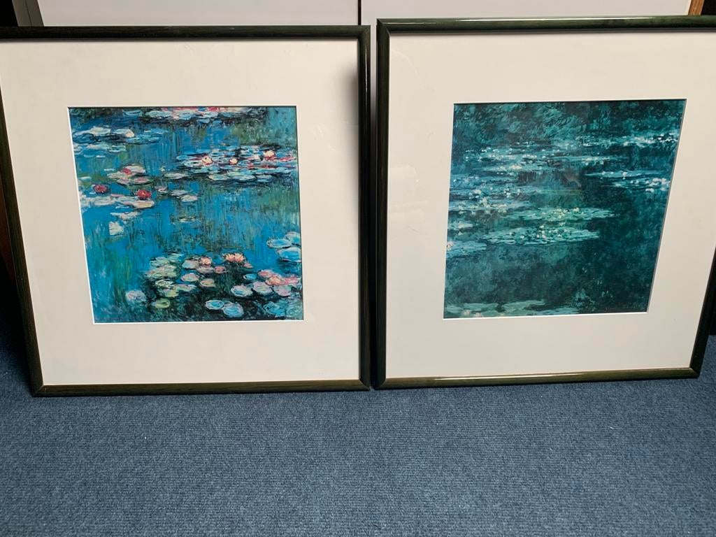 2 fotolijsten met “Monet” erin, Ophalen