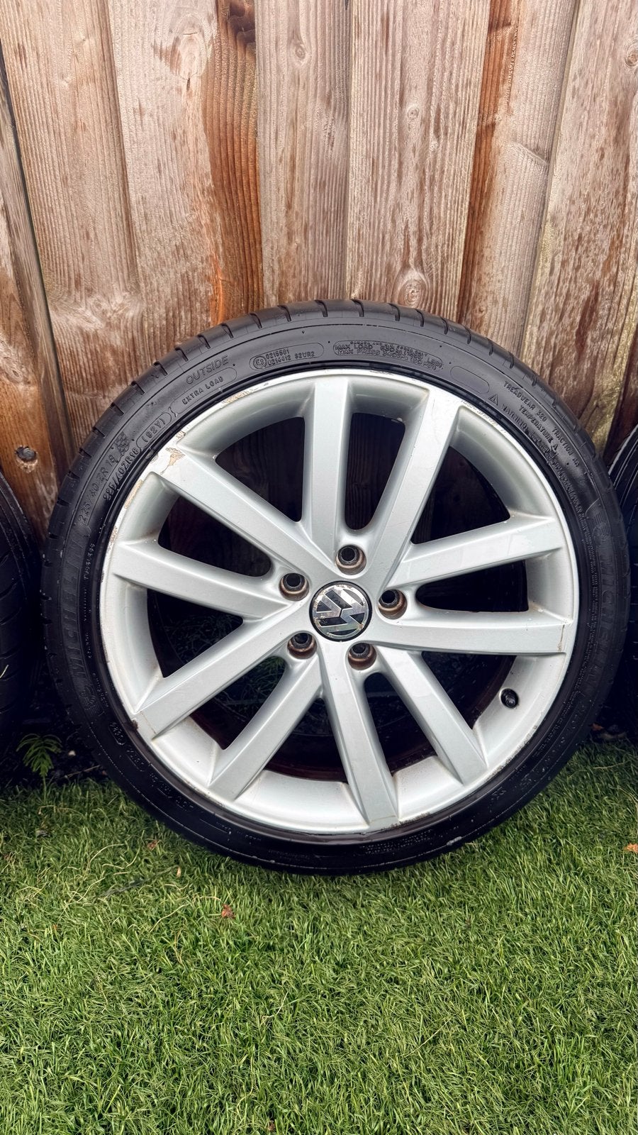 Volkswagen 18 inch 5x112, Auto-onderdelen, Banden en Velgen, Ophalen, Gebruikt, Banden en Velgen, 17 inch
