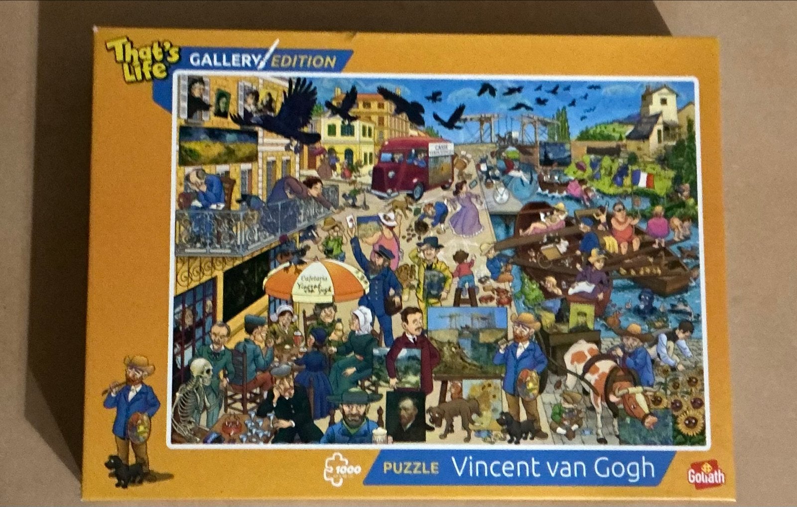 That's Life Gallery Edition Vincent van Gogh 1000 stukjes, Ophalen of Verzenden, Zo goed als nieuw