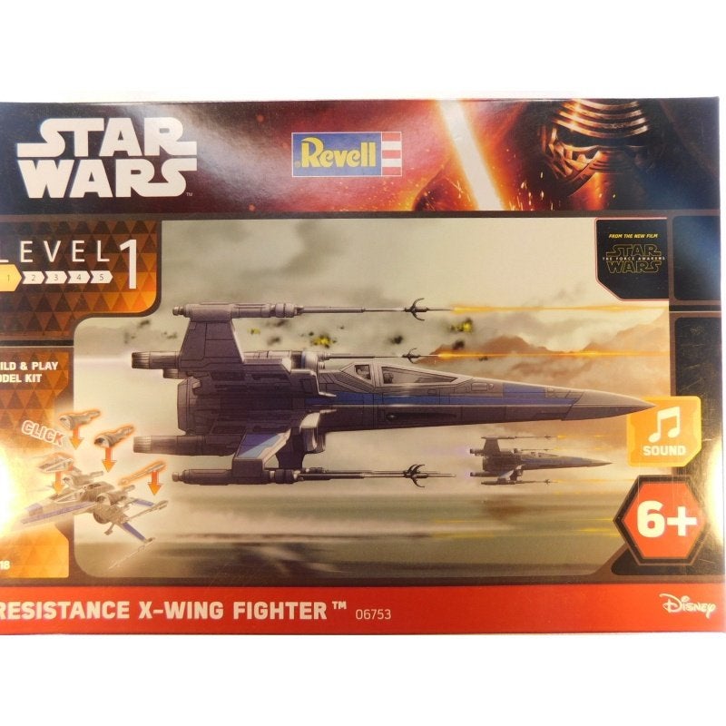 Revell Star Wars Resistance X-Wing Fighter 1:78, 1:50 tot 1:144, Hr.de@carrera-revell.com, Nieuw, Revell GmbH