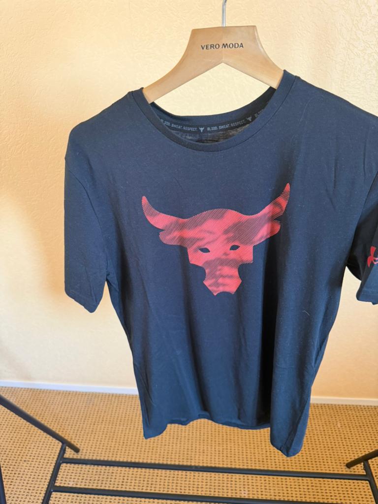 Under armour t shirt, Verzenden, Gedragen, Maat 48/50 (M), Zwart