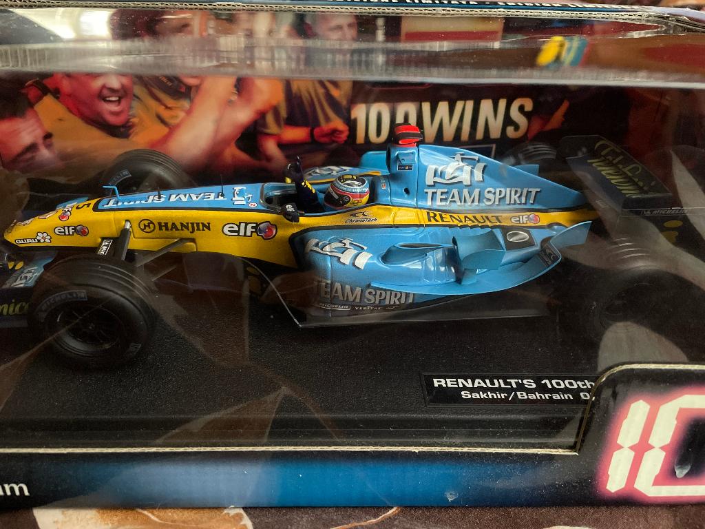 Fernando Alonso Renault F1, Hobby en Vrije tijd, Modelauto's | 1:18, Ophalen of Verzenden, Nieuw