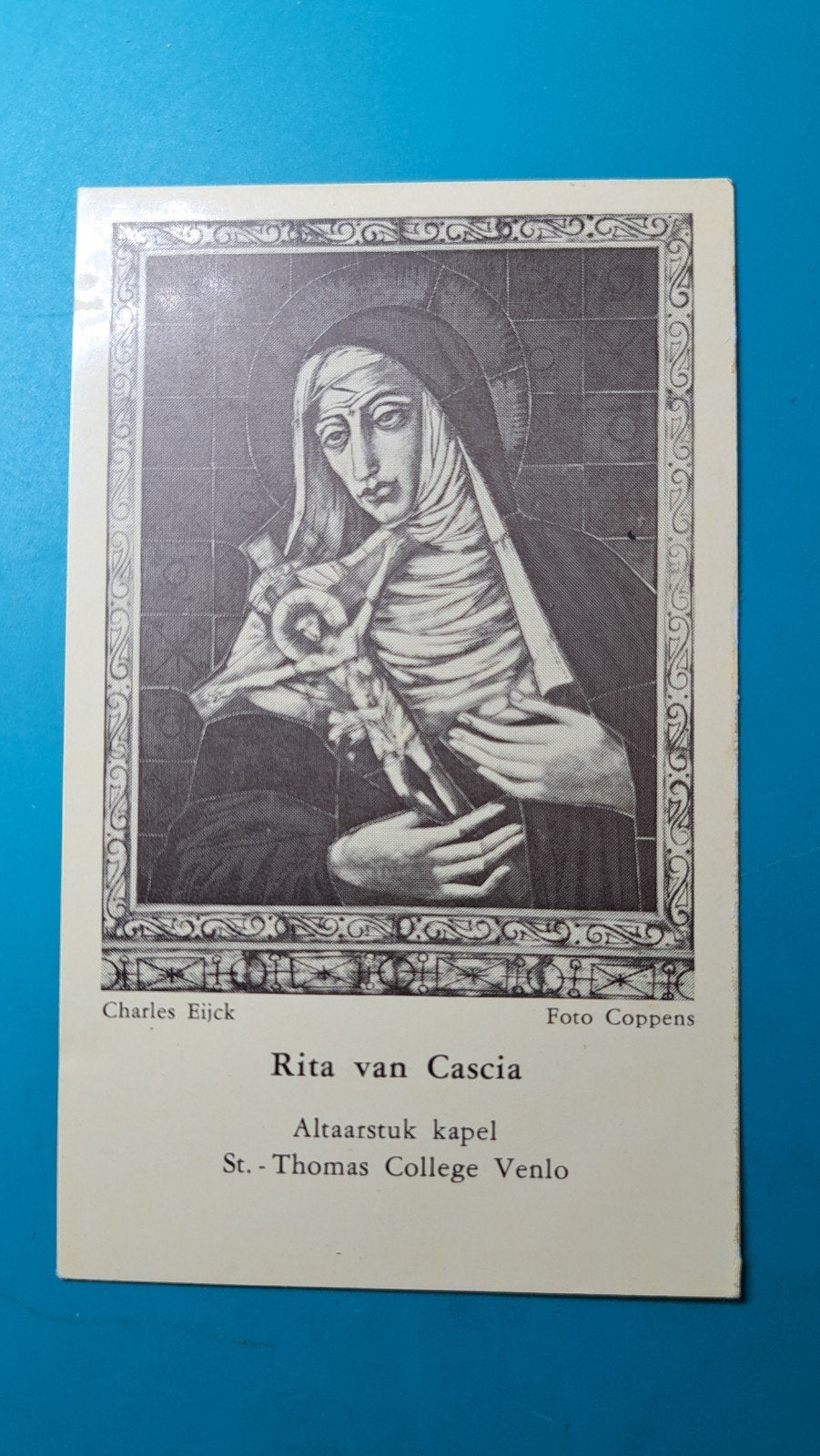 Rita van Cascia bidprentje Venlo, Verzenden, Bidprentje