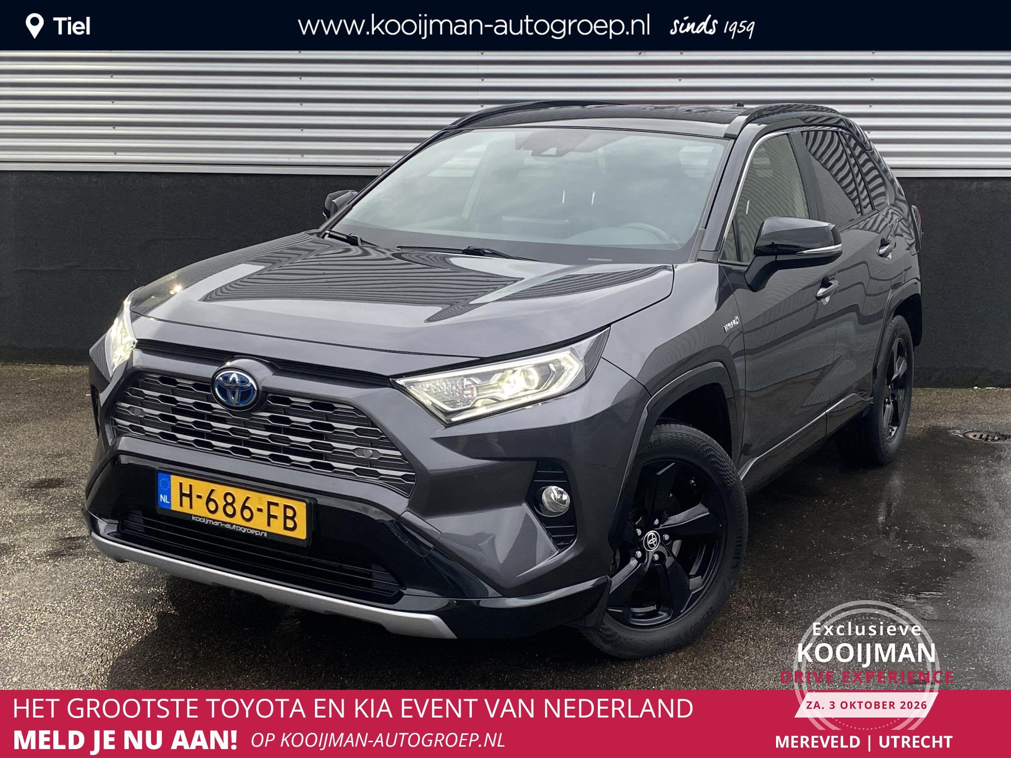 Toyota RAV4 2.5 Hybrid Bi-Tone Stoelverwarming, JBL premium