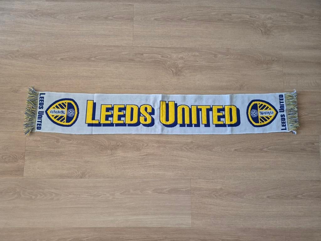 Voetbal sjaal Leeds United, Ophalen of Verzenden
