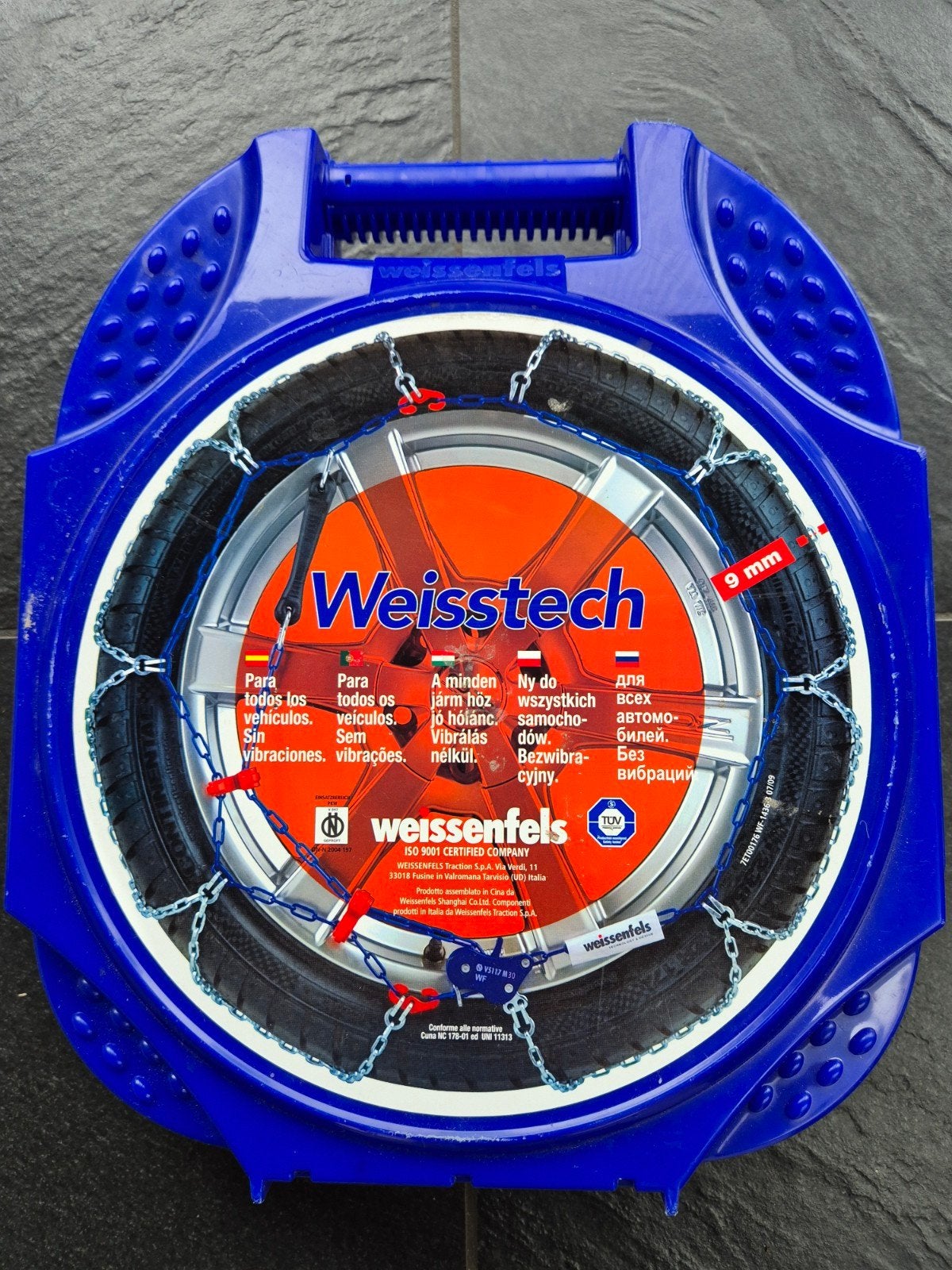 Weissenfels weisstech sneeuwkettingen maat 10, Ophalen, Zo goed als nieuw