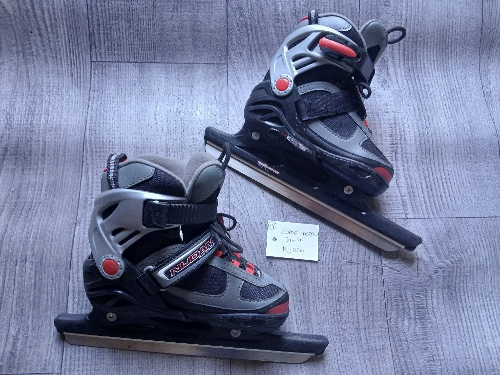 (19) Combi noren schaatsen 31/34 Nijdam, Gebruikt, Combinoren, Ophalen of Verzenden, Nijdam