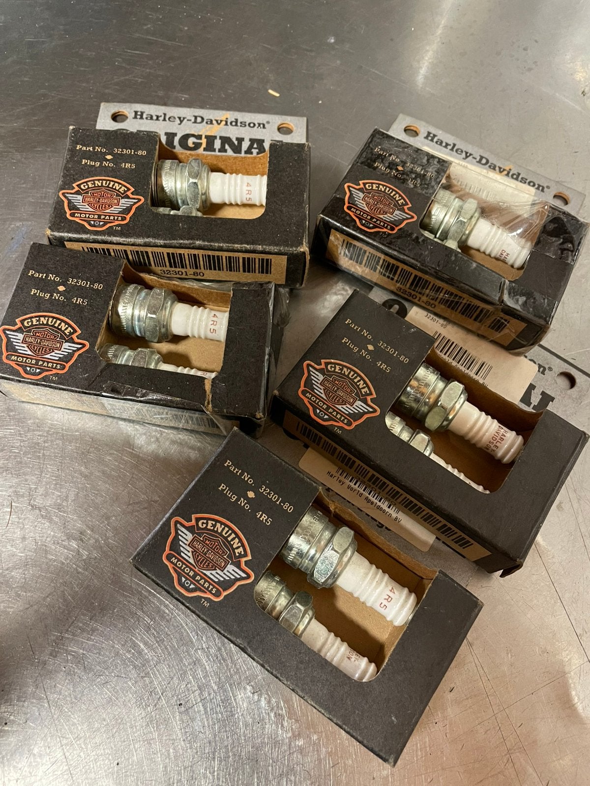 5 setjes Harley Davidson bougies, Ophalen of Verzenden