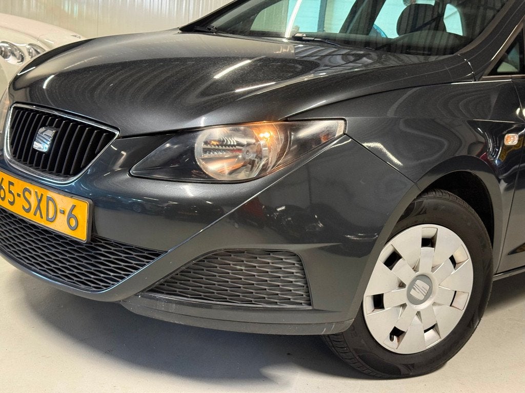 Seat Ibiza ST 1.2 Club Airco| Nieuw apk|Trekhaak!, Auto's, Voorwielaandrijving, Euro 5, Stof, Zwart
