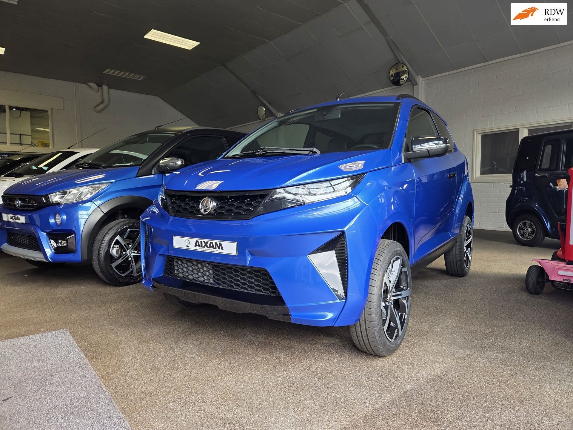 Aixam Crossover SUV Premium / Nieuw interieur / Kubota euro, Gebruikt, Overige merken