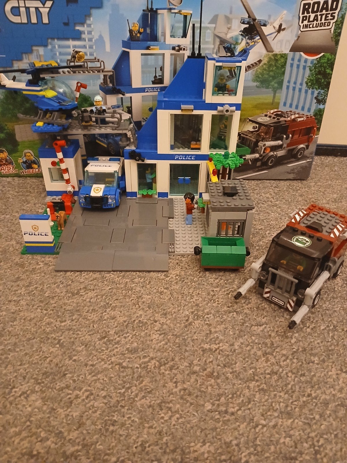 LEGO City Politiebureau 60316 Compleet, Ophalen, Zo goed als nieuw, Overige merken