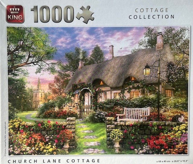 church lane cottage, Hobby en Vrije tijd, Ophalen of Verzenden, 500 t/m 1500 stukjes, Zo goed als nieuw, Legpuzzel